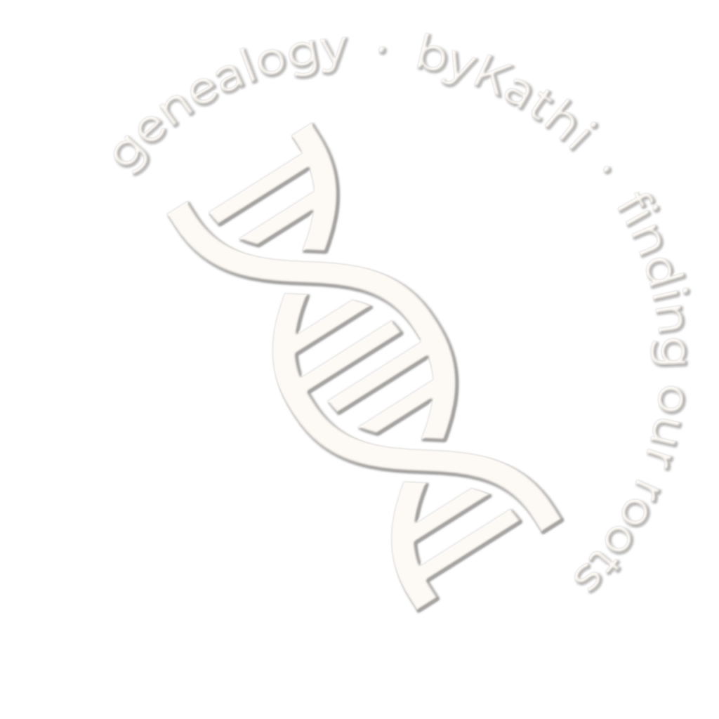genealogy byKathi logo